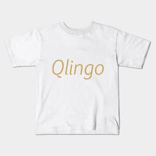 Qlingo Logo Kids T-Shirt